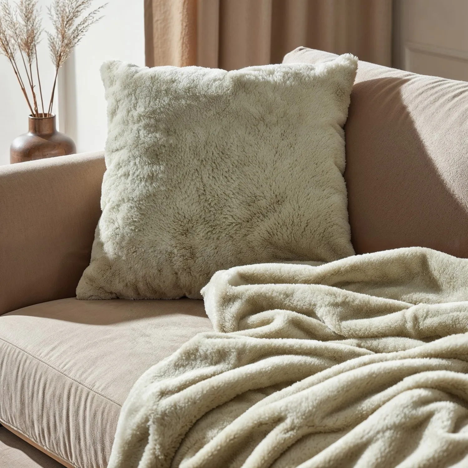 Decken - Aranga Super Soft Throw (hellgrün)