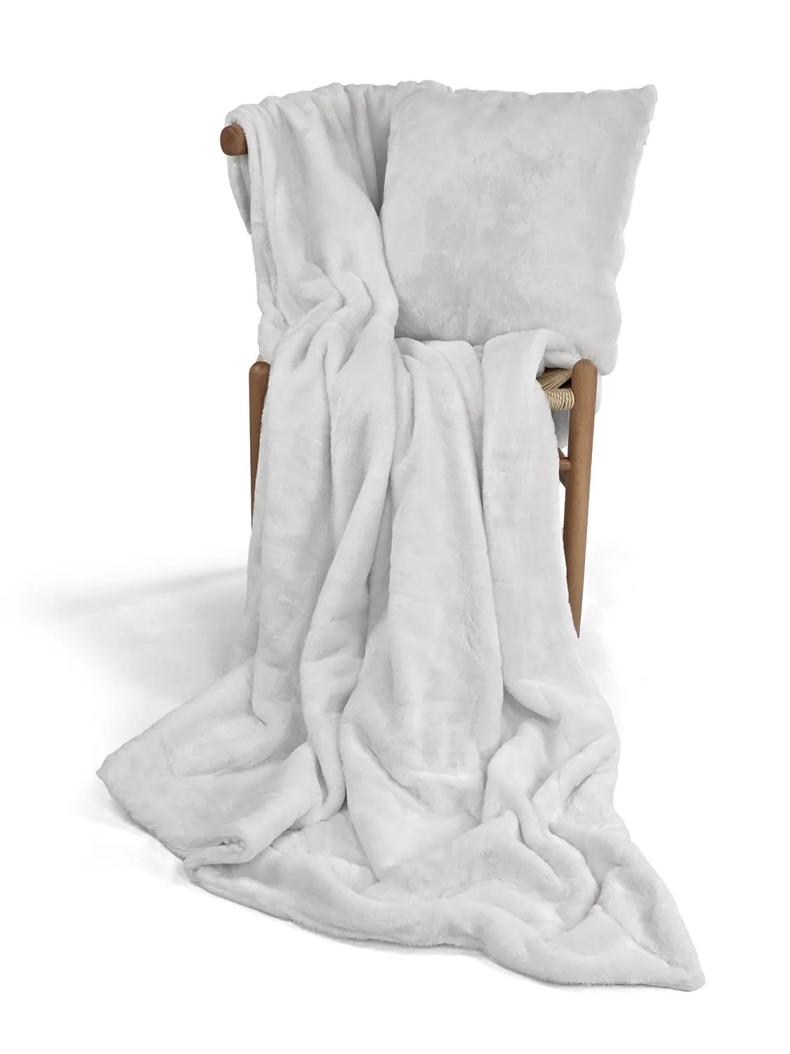 Decken - Aranga Super Soft Throw (weiß)