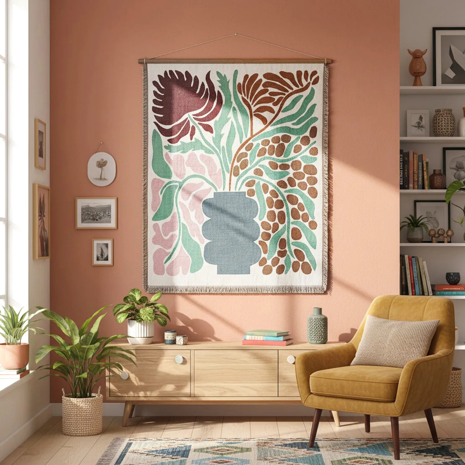 Decken - Bloom Tapestry Blanket (mehrfarbig)