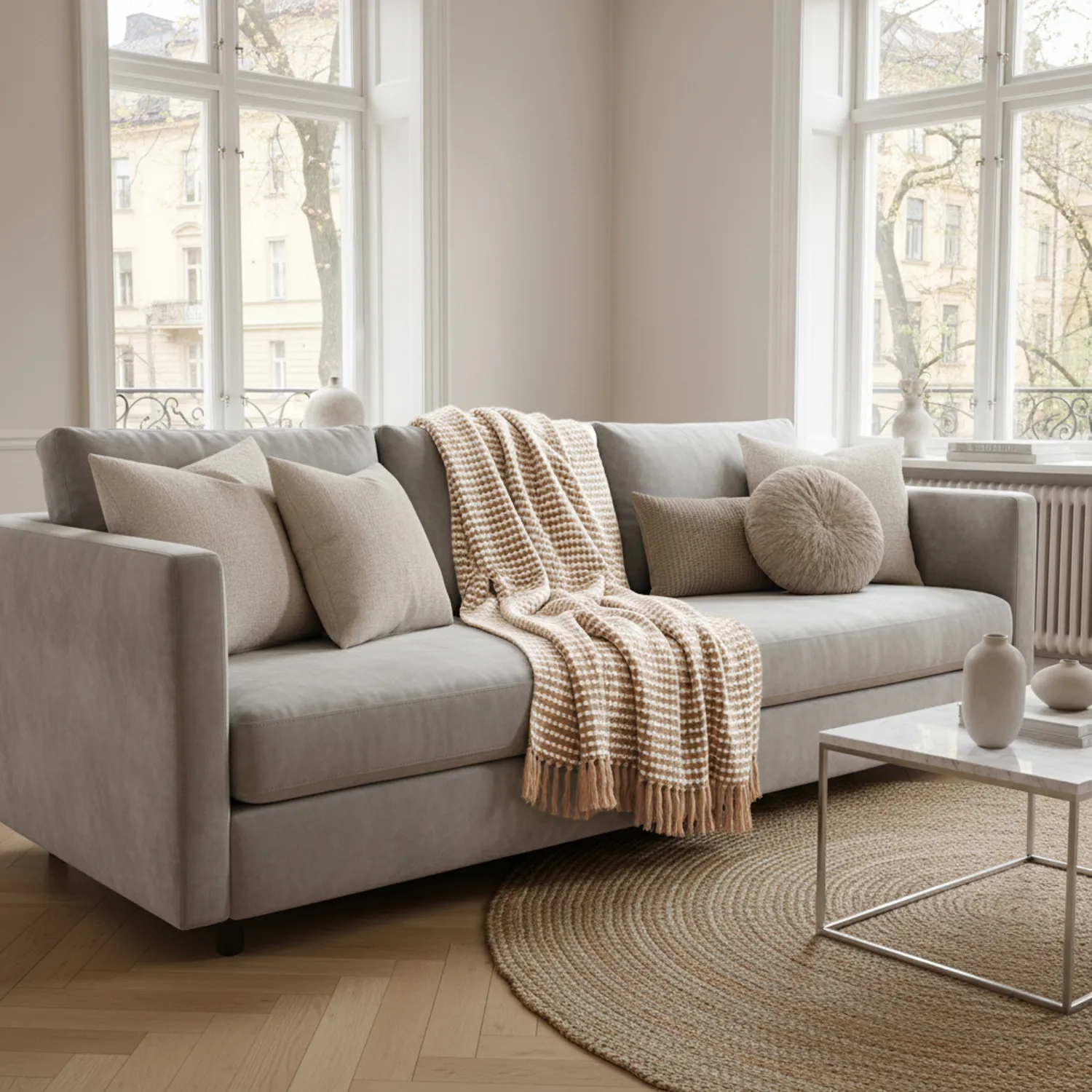 Decken - Quebec Blanket (beige)