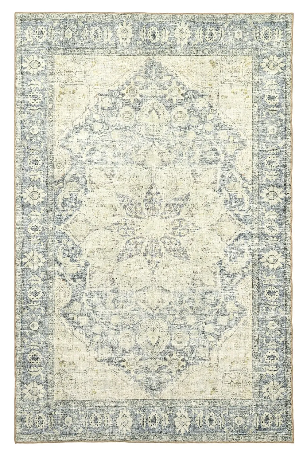 Flachgewebter Teppich - Alvand (grau)