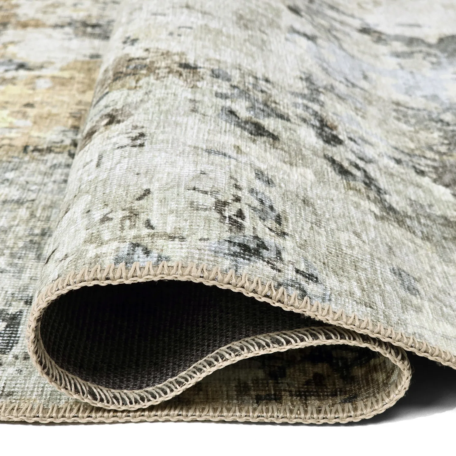 Flachgewebter Teppich - Comino (beige/mehrfarbig)