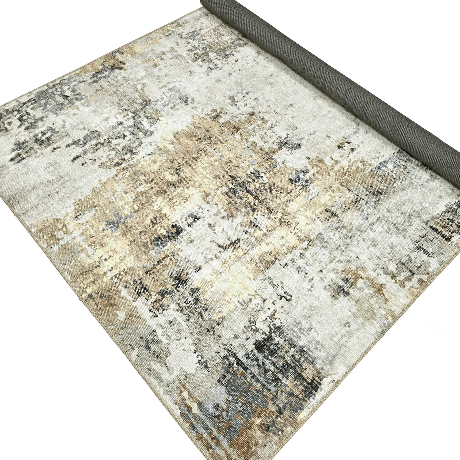 Flachgewebter Teppich - Comino (beige/mehrfarbig)