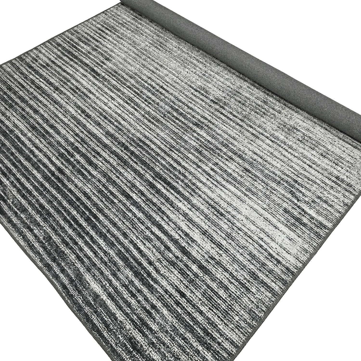Flachgewebter Teppich - Elarion (grau)