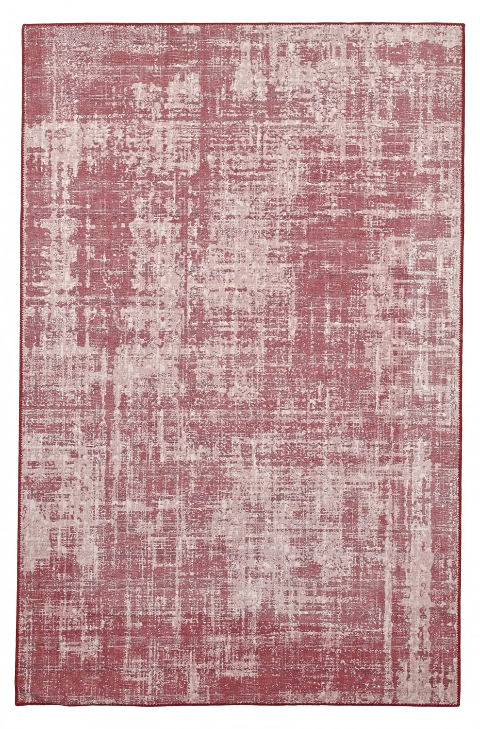 Flachgewebter Teppich - Elira (rot)