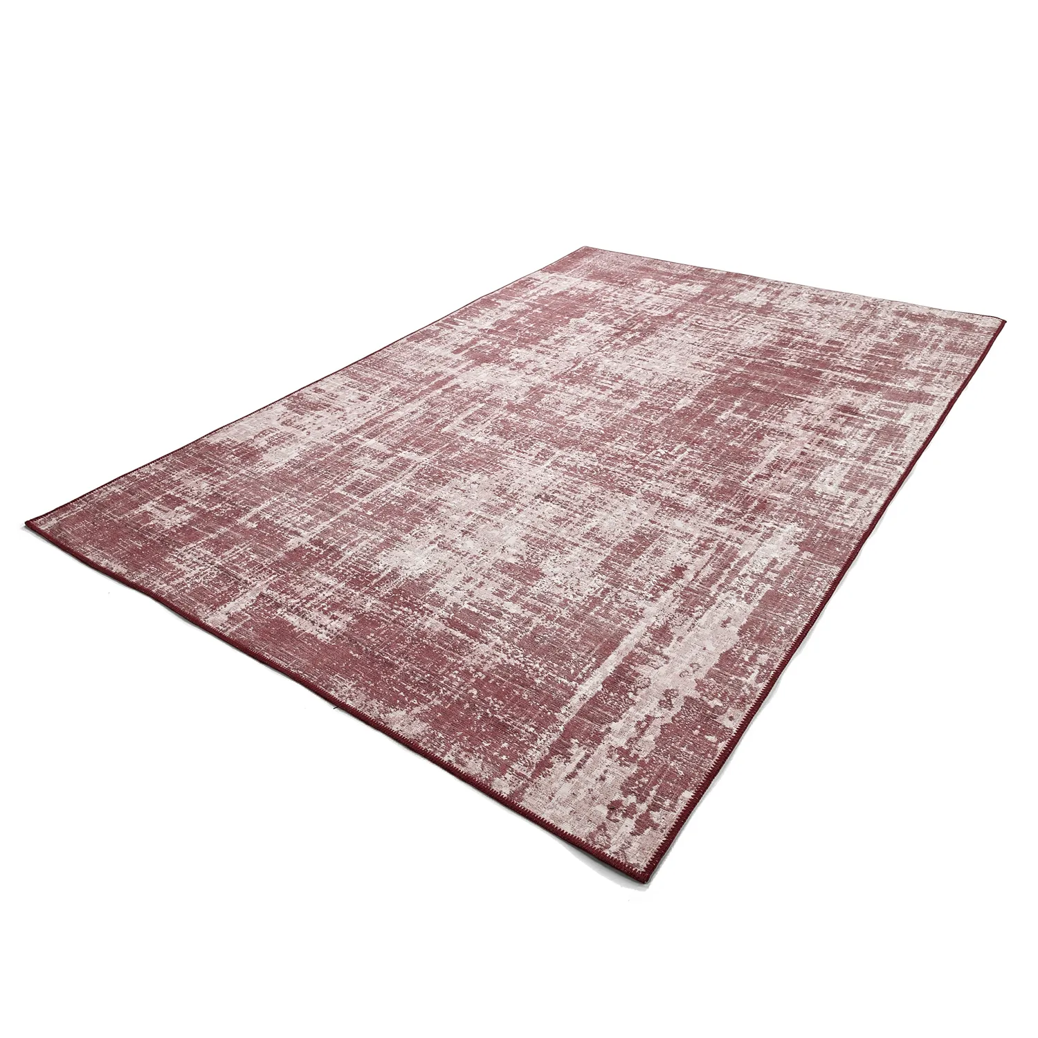 Flachgewebter Teppich - Elira (rot)