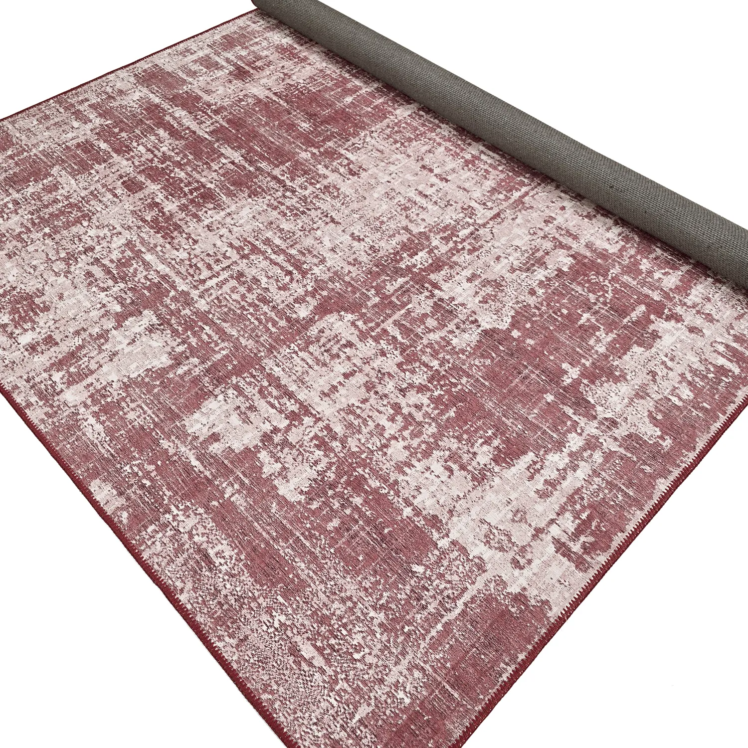 Flachgewebter Teppich - Elira (rot)