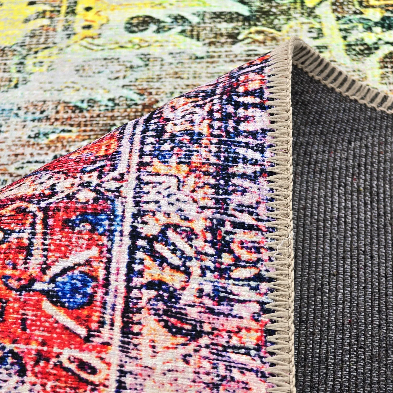 Flachgewebter Teppich - Oriental Rainbow (mehrfarbig)