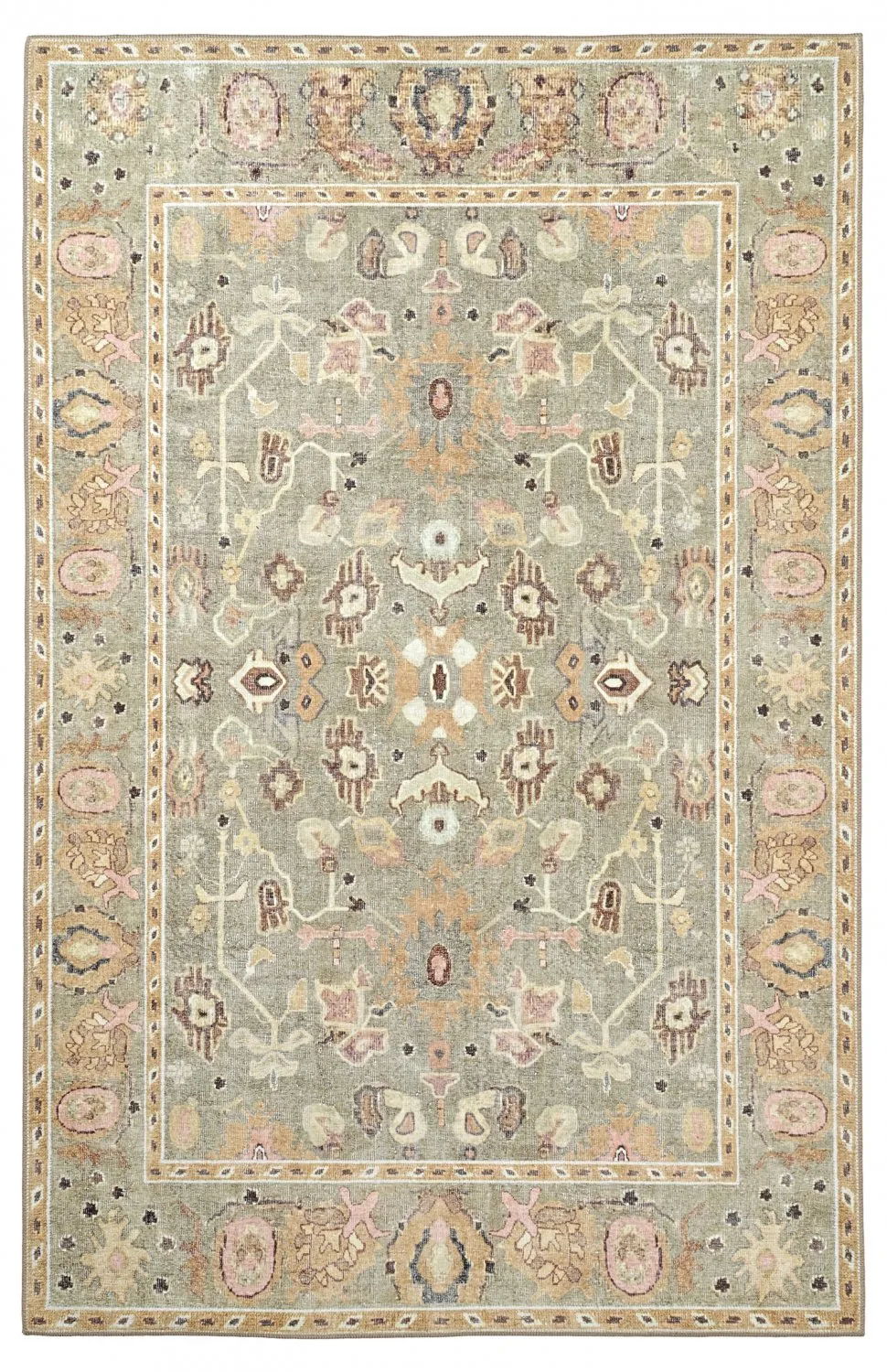 Flachgewebter Teppich - Yara (beige)