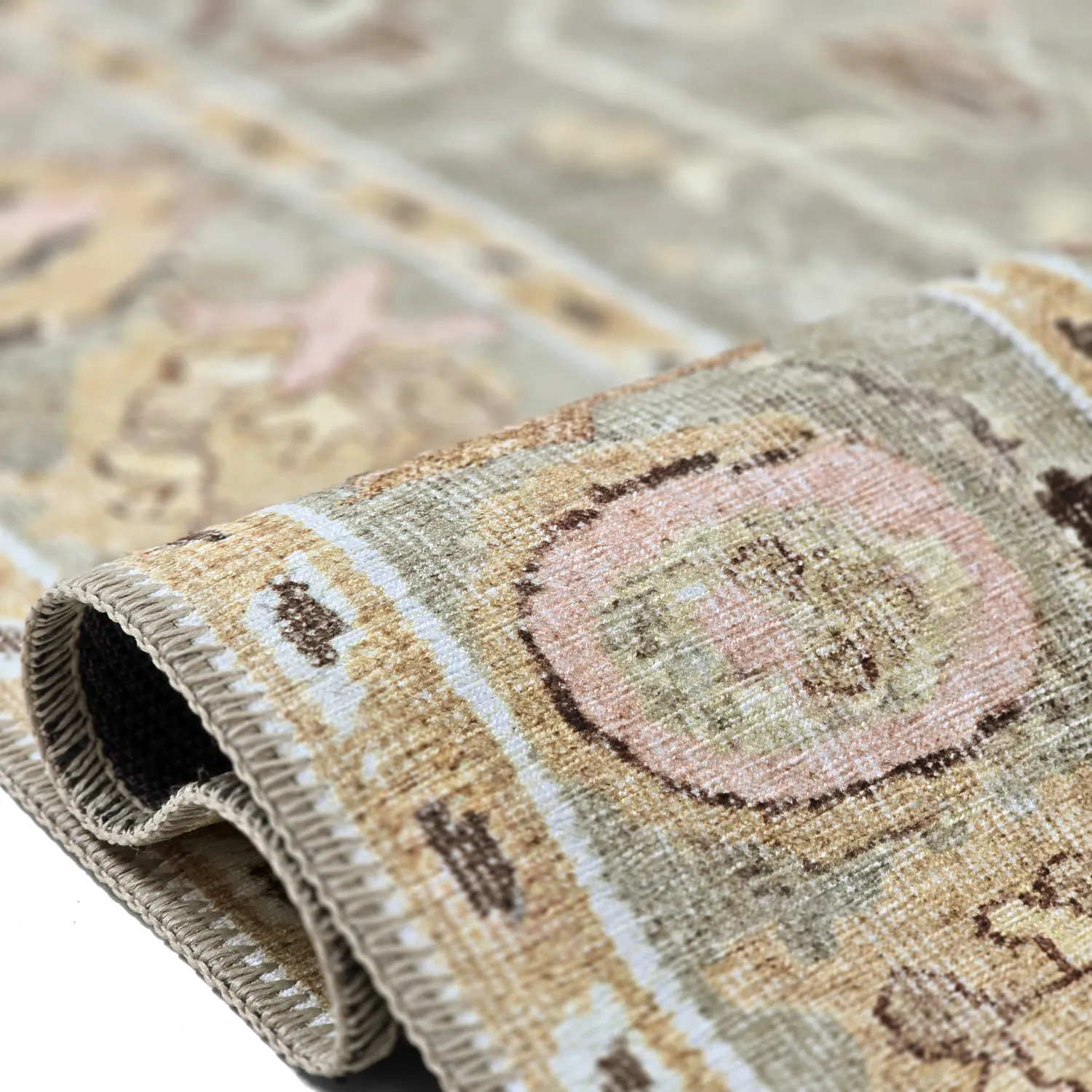 Flachgewebter Teppich - Yara (beige)