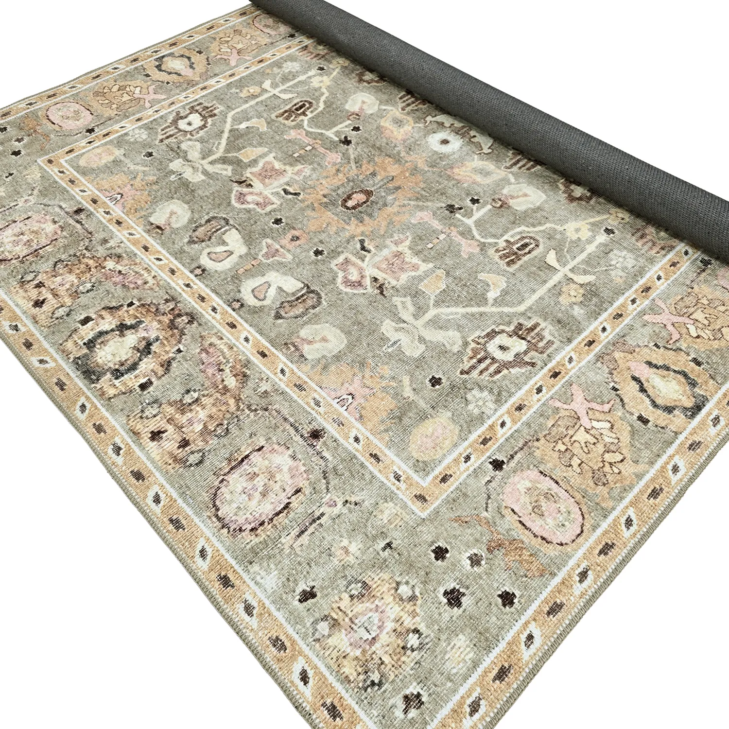 Flachgewebter Teppich - Yara (beige)