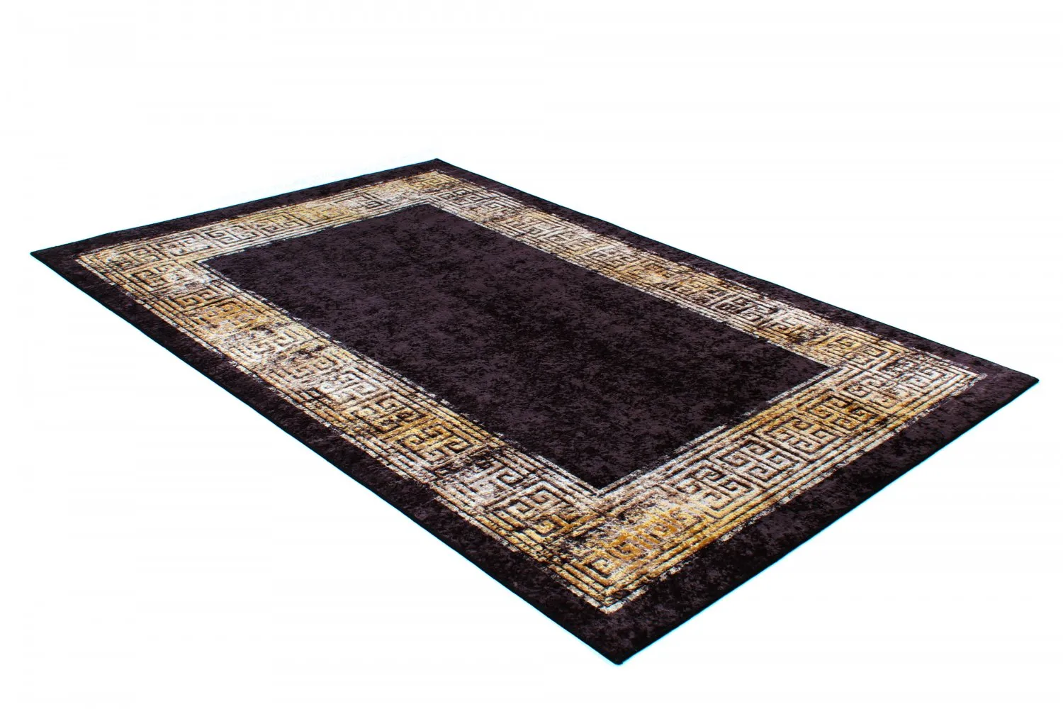 Wilton-Teppich - Tilos (schwarz)