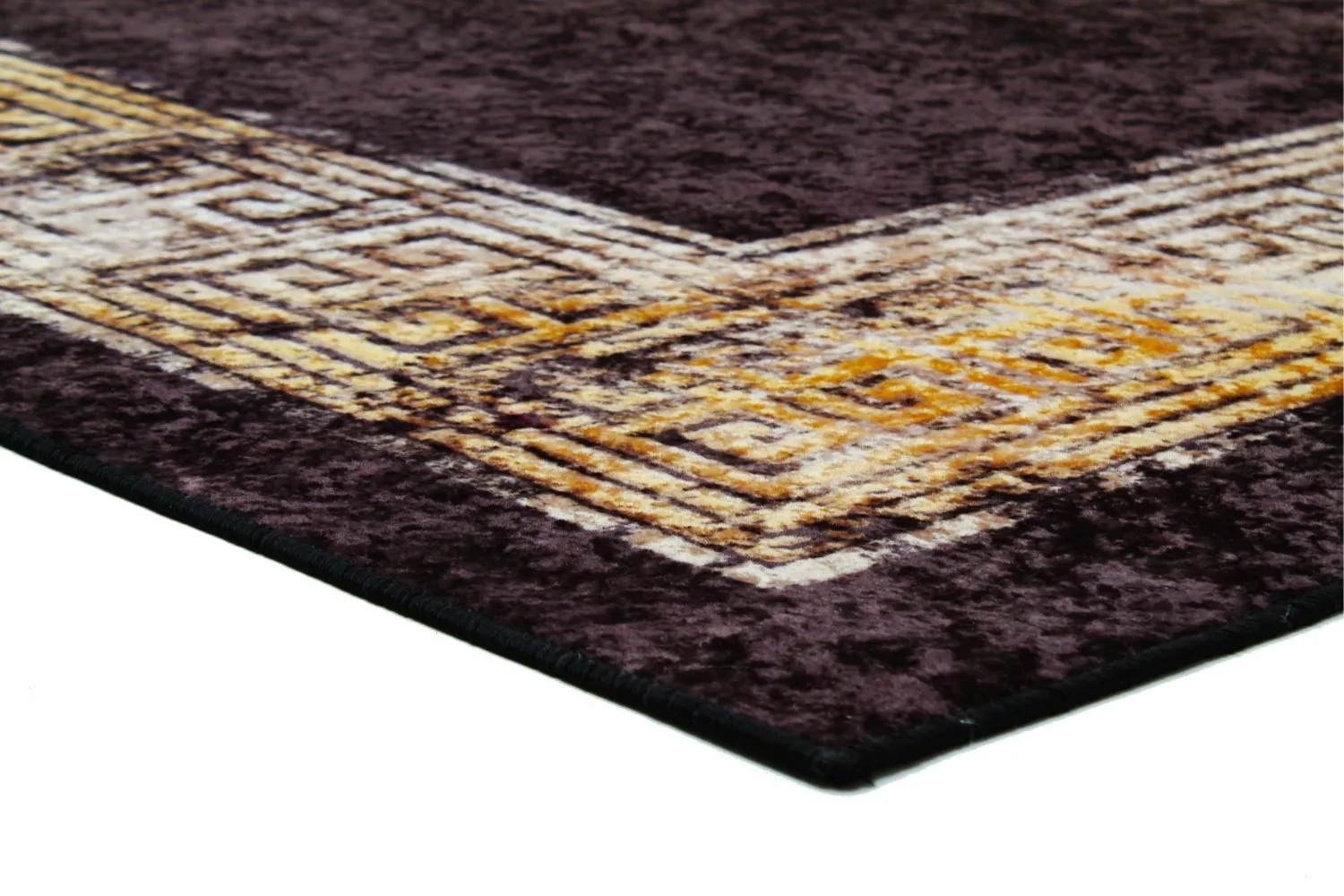 Wilton-Teppich - Tilos (schwarz)