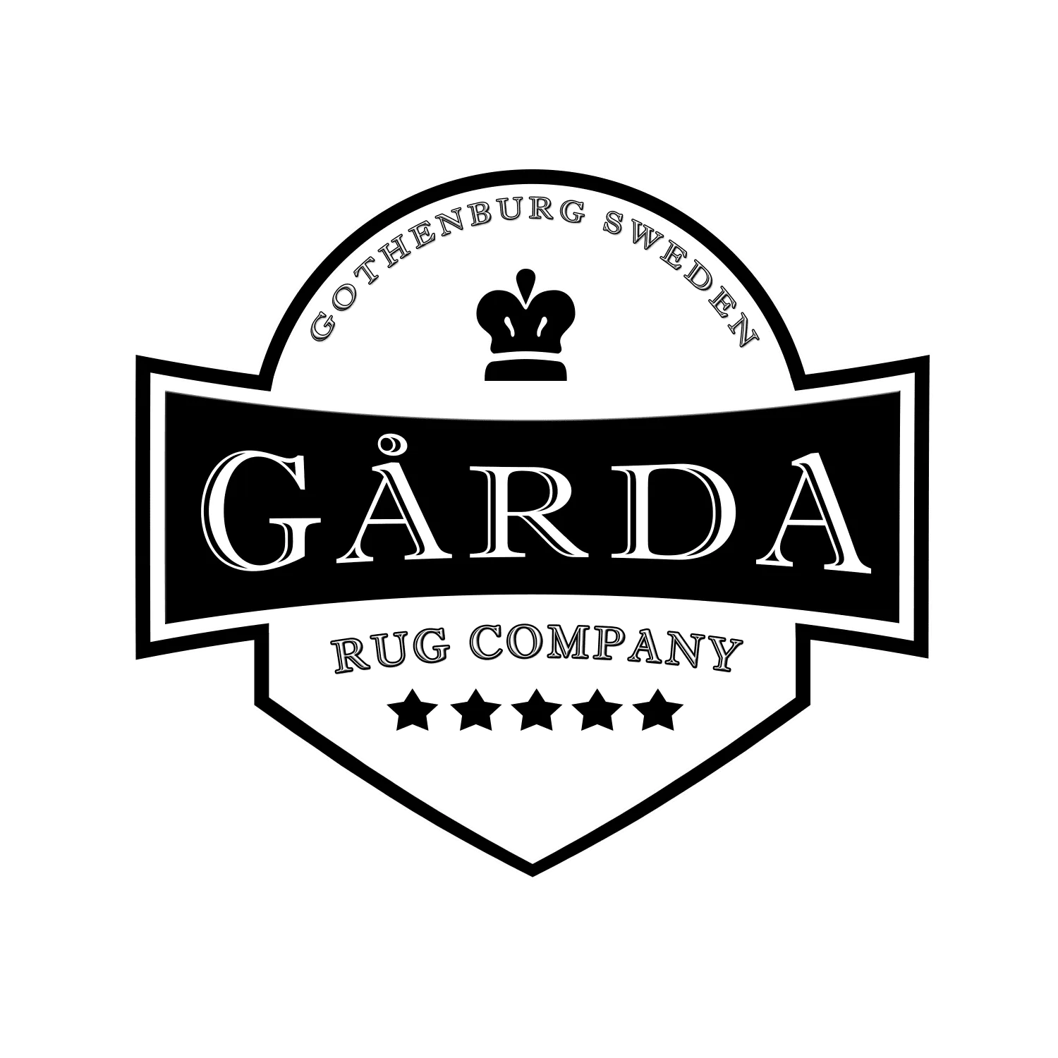 Wilton-Teppich - Cerasia (schwarz/gold)