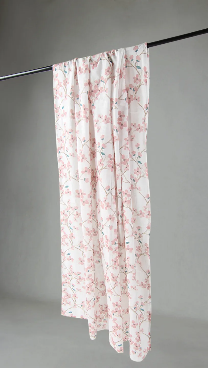 Vorhänge - Baumwollvorhang - Pia-Li (rosa)