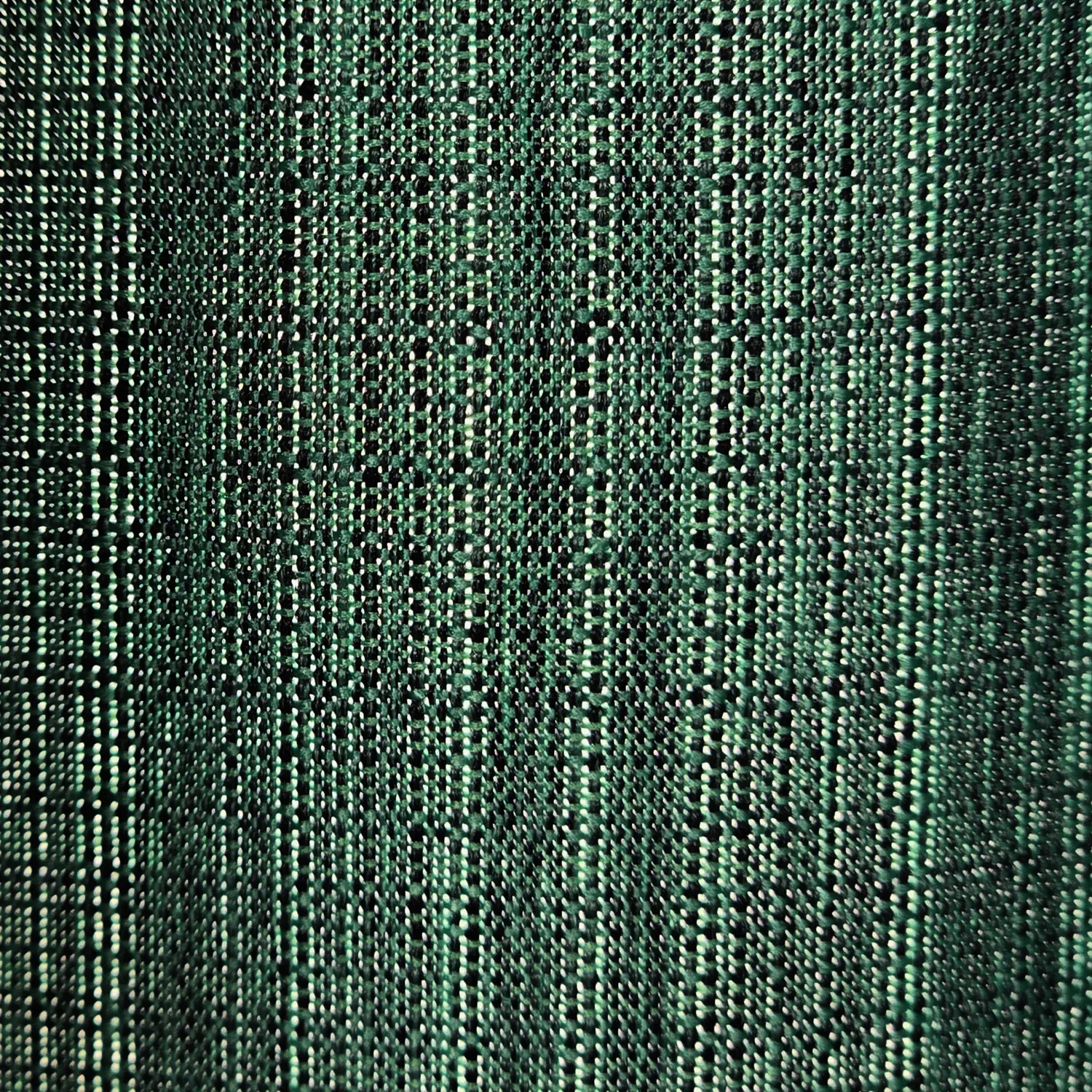 Vorhänge - Gardine in Leinenoptik Andrada (dunkelgrün)