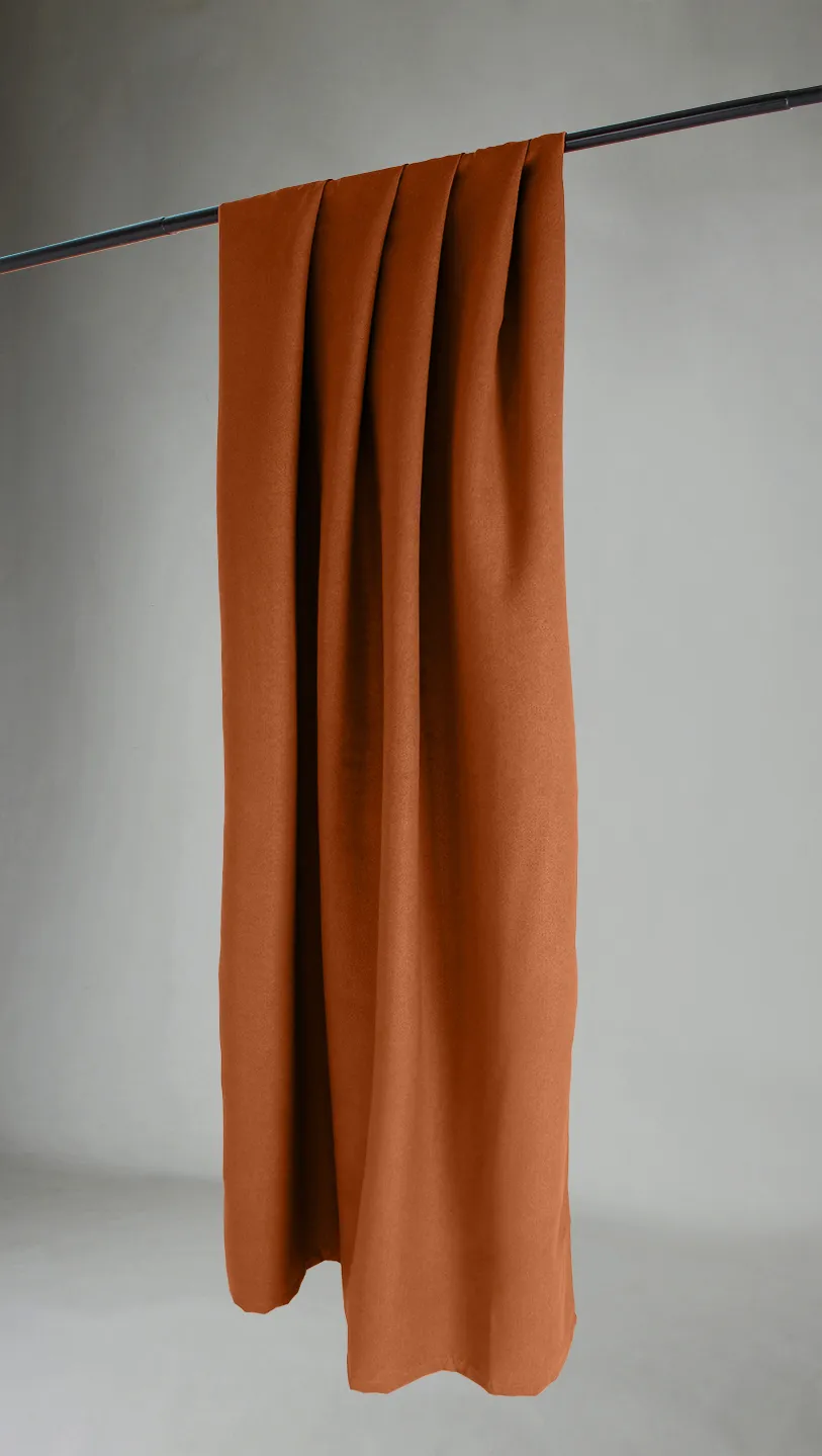 Vorhänge - Verdunkelungsvorhänge Octavia (orange)