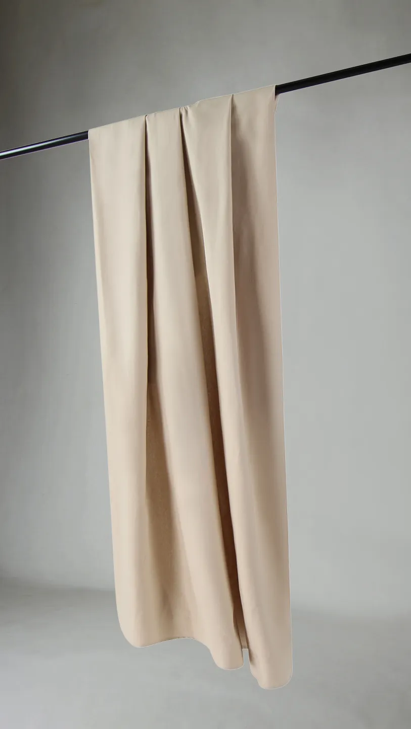 Baumwollvorhang Anja (beige)