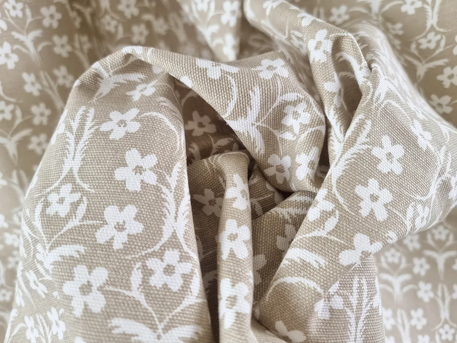 Vorhänge - Baumwollvorhang Ella (beige)