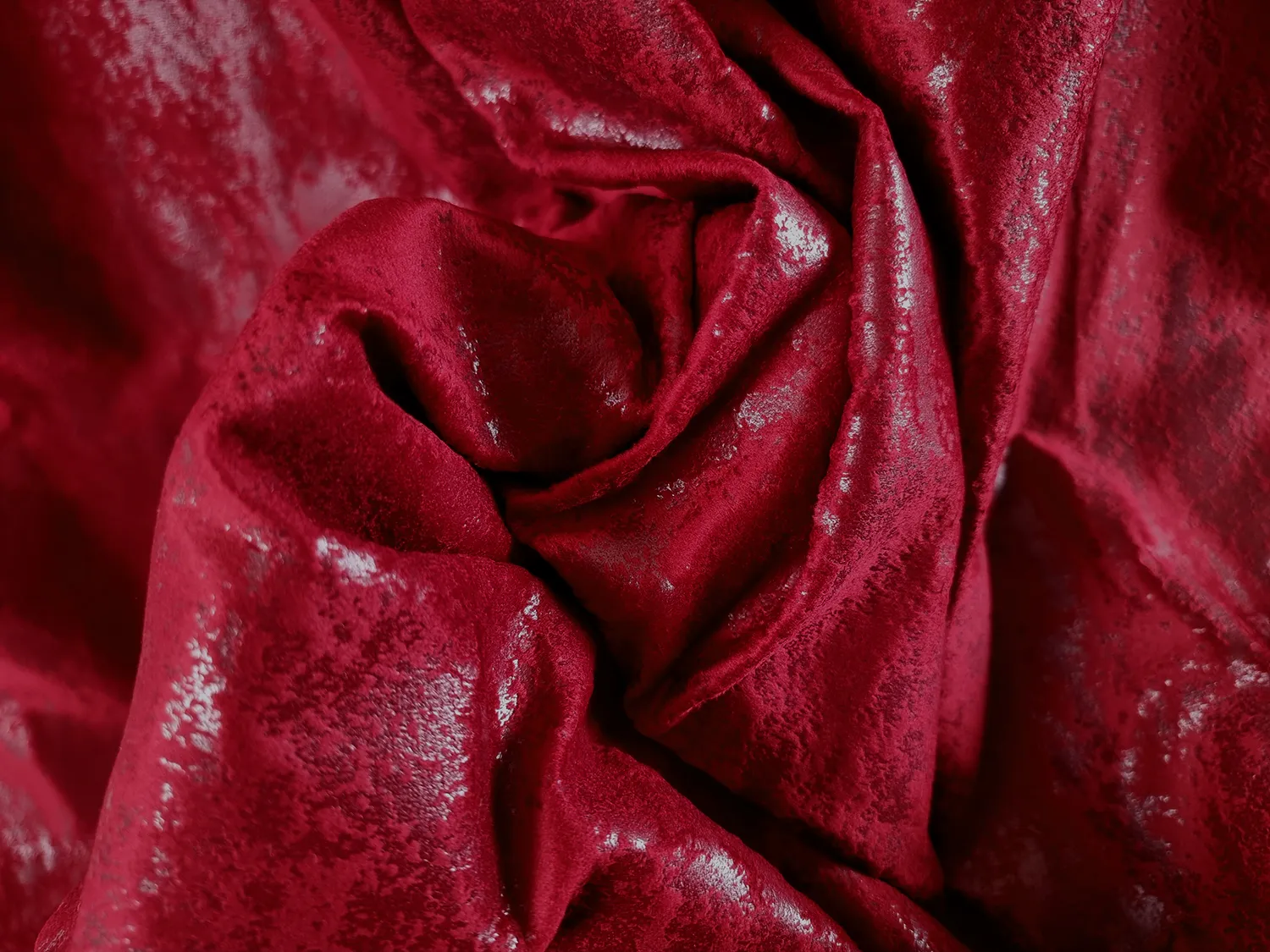 Vorhänge - Samtvorhang Ofelia (rot)