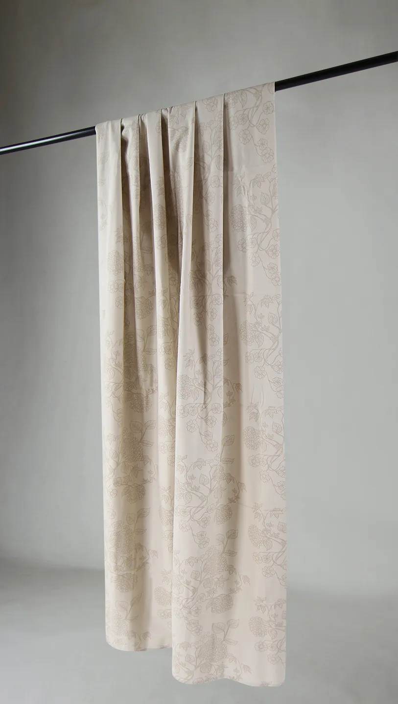 Vorhänge - Baumwollvorhang Minna (beige)