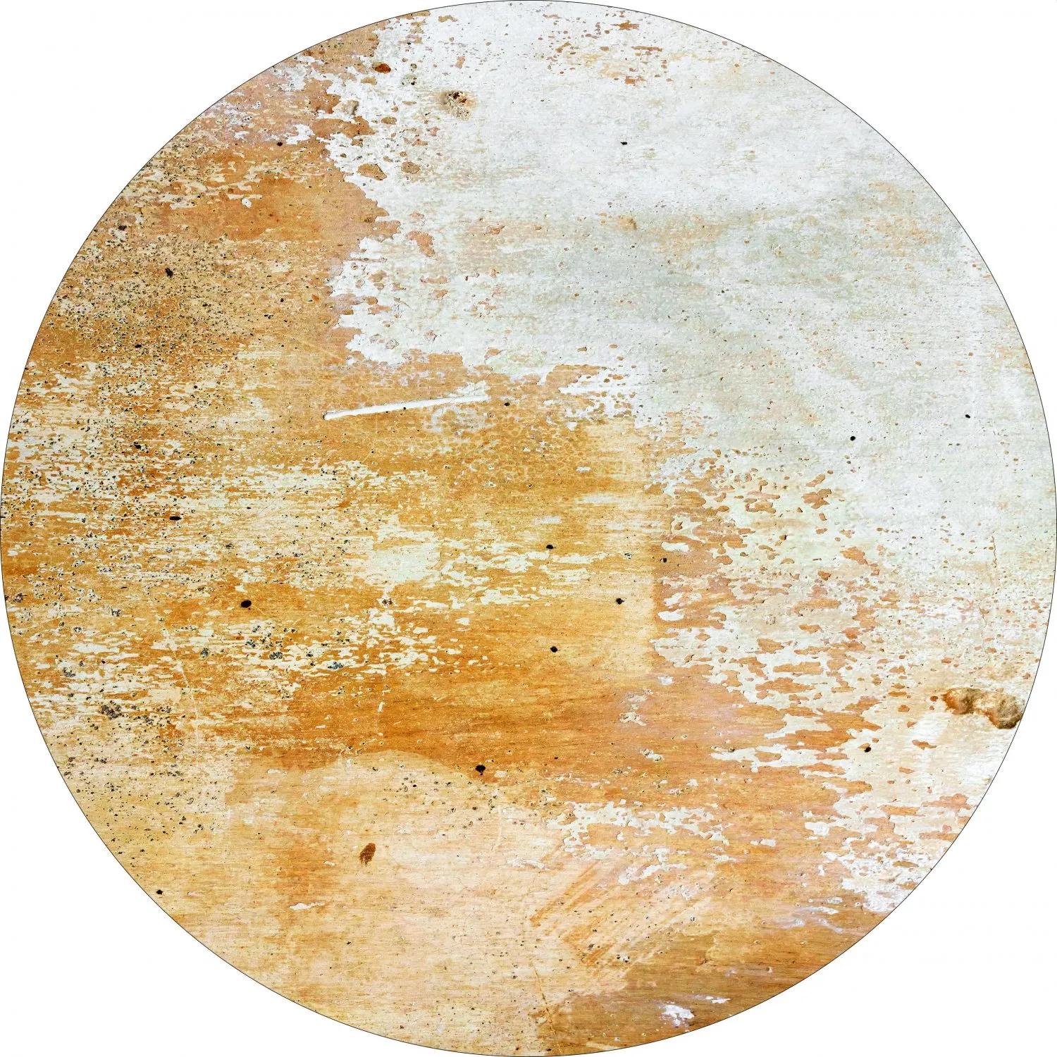 Rund Teppich - Amadora (gold)