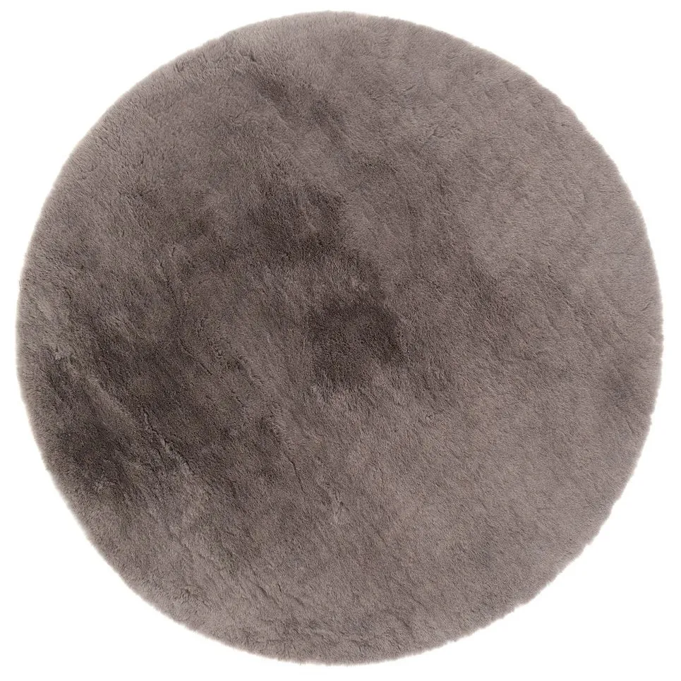 Runde Teppiche - Cloud Super Soft (anthrazit)