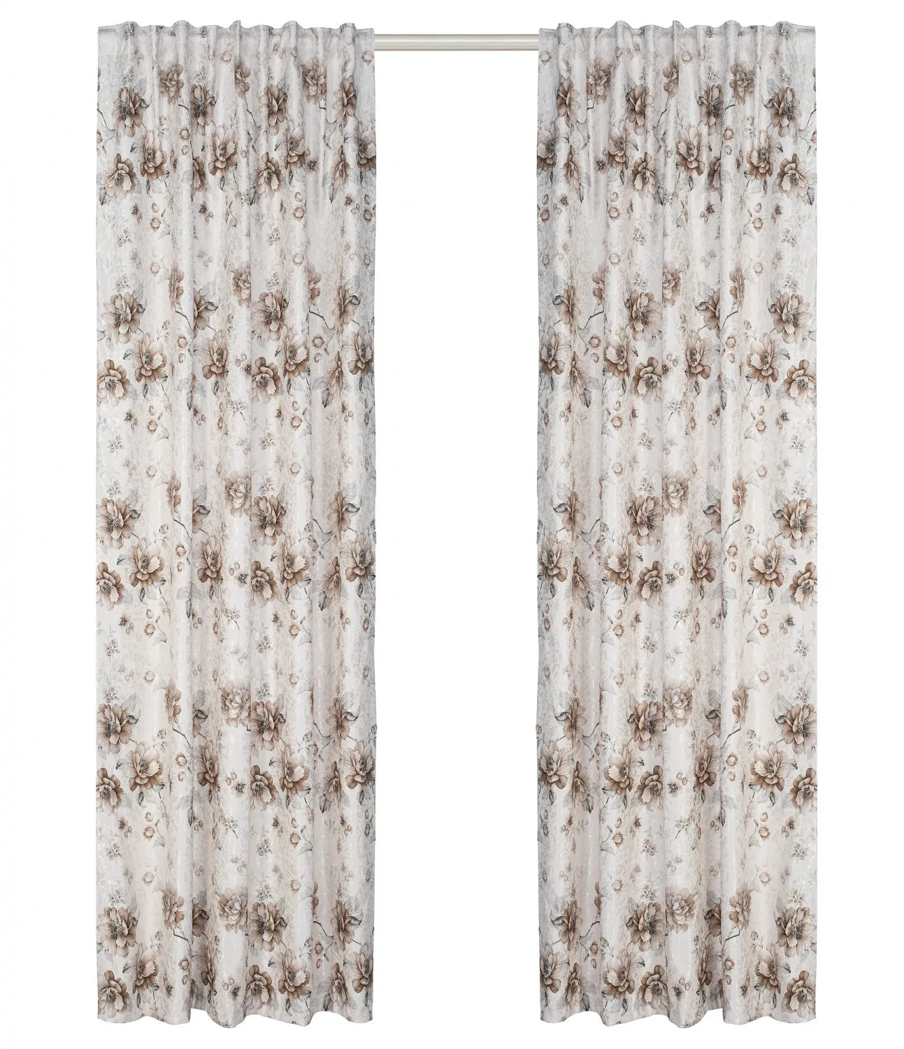 Vorhang - Blom (beige)