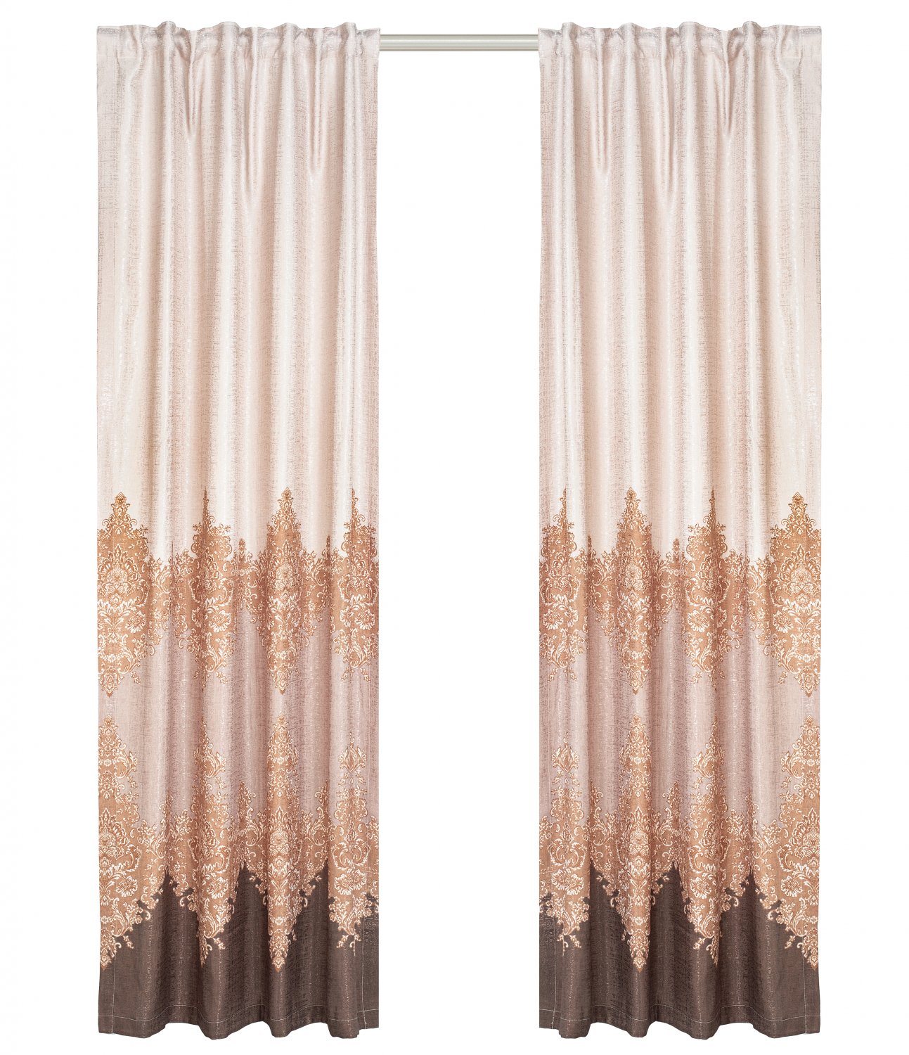 Vorhang - Shiloh (braun/beige) | Fertiggardinen
