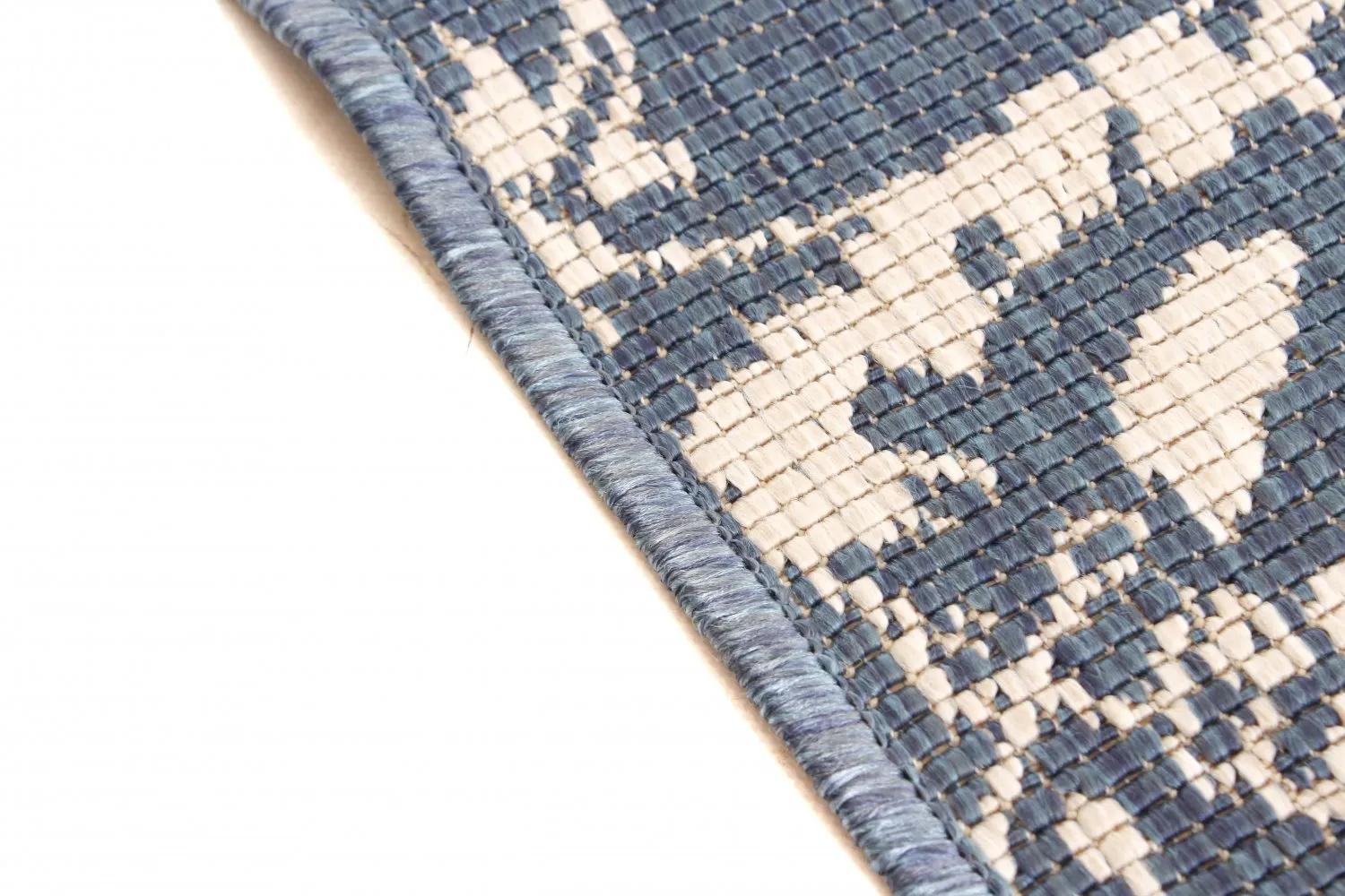Teppich für innen und außen - Brussels Ocean (blau)