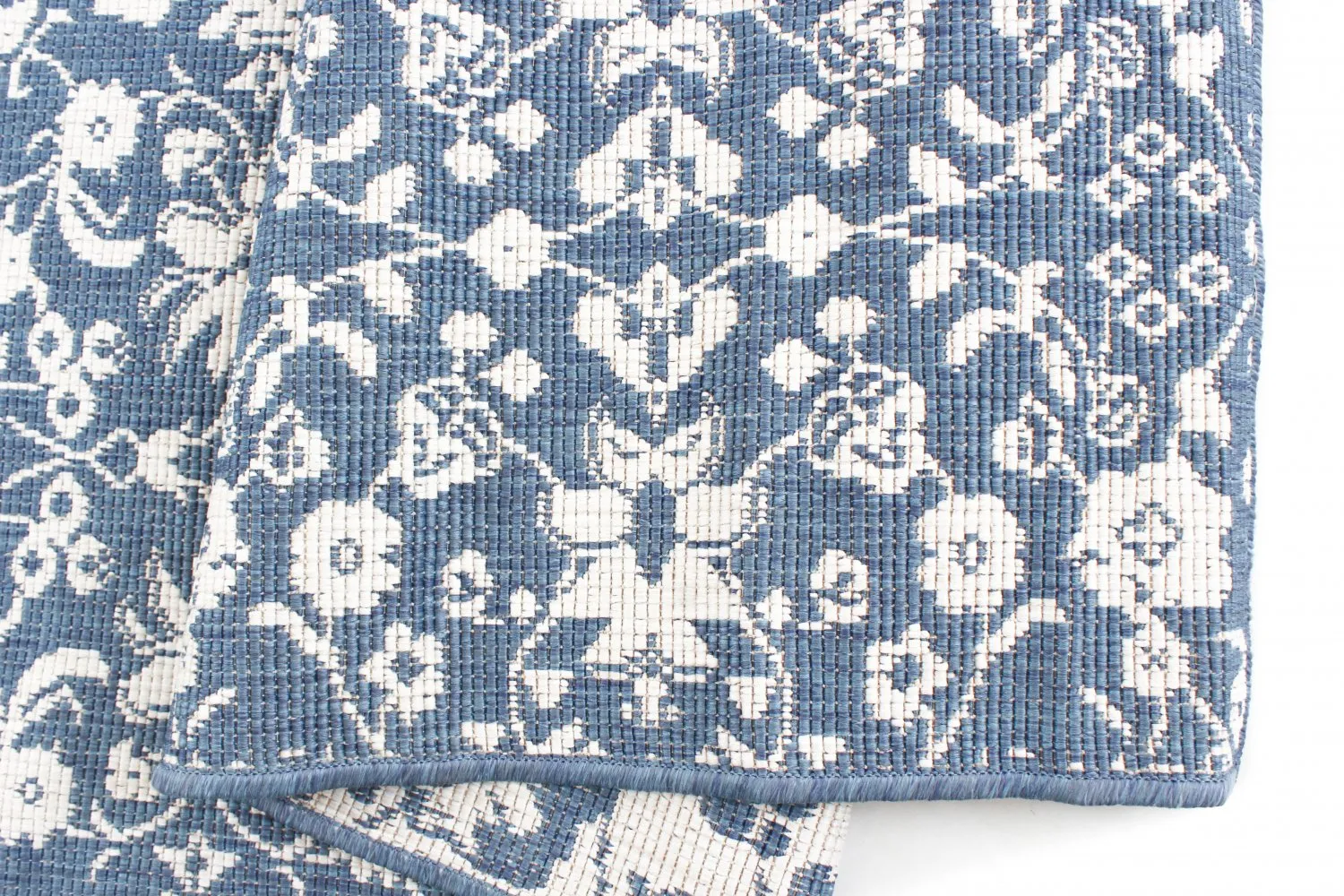 Teppich für innen und außen - Brussels Ocean (blau)
