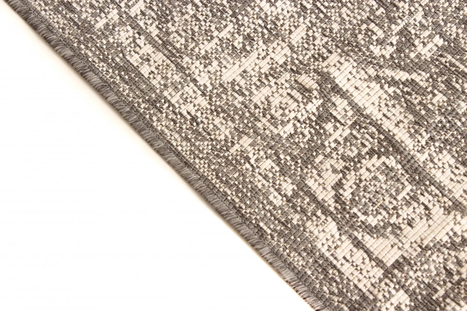 Teppich für innen und außen - Brussels Weave (grau)