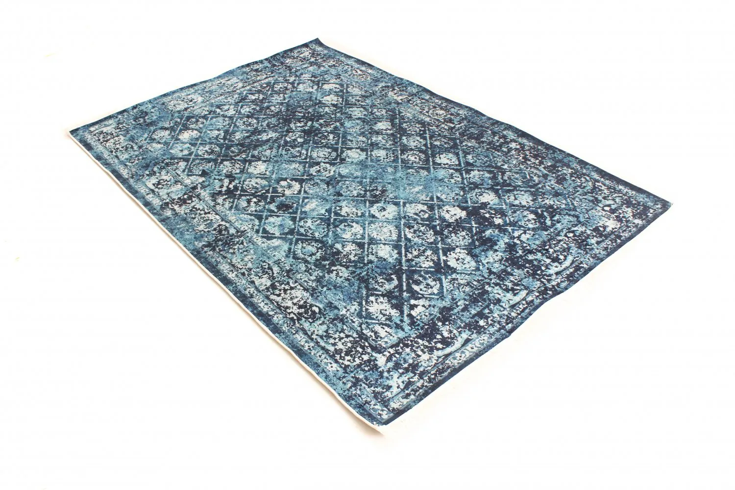 Wilton-Teppich - Douz (blau)