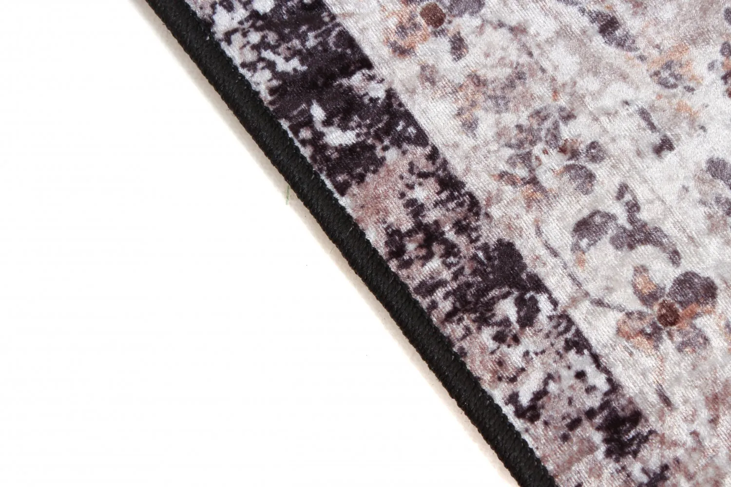 Wilton-Teppich - Douz (schwarz/multi)