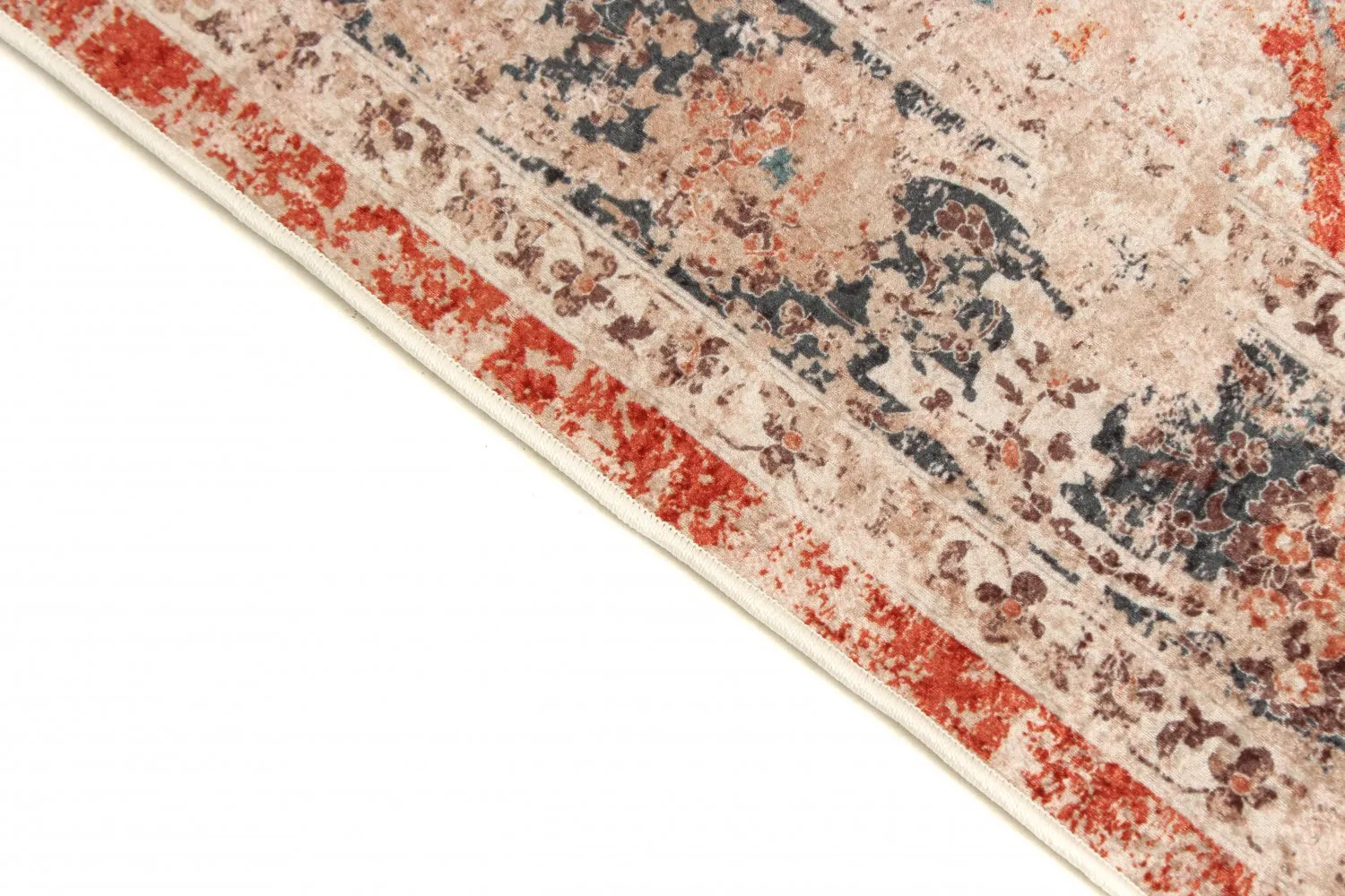 Rund Teppich - Douz (rot/multi)