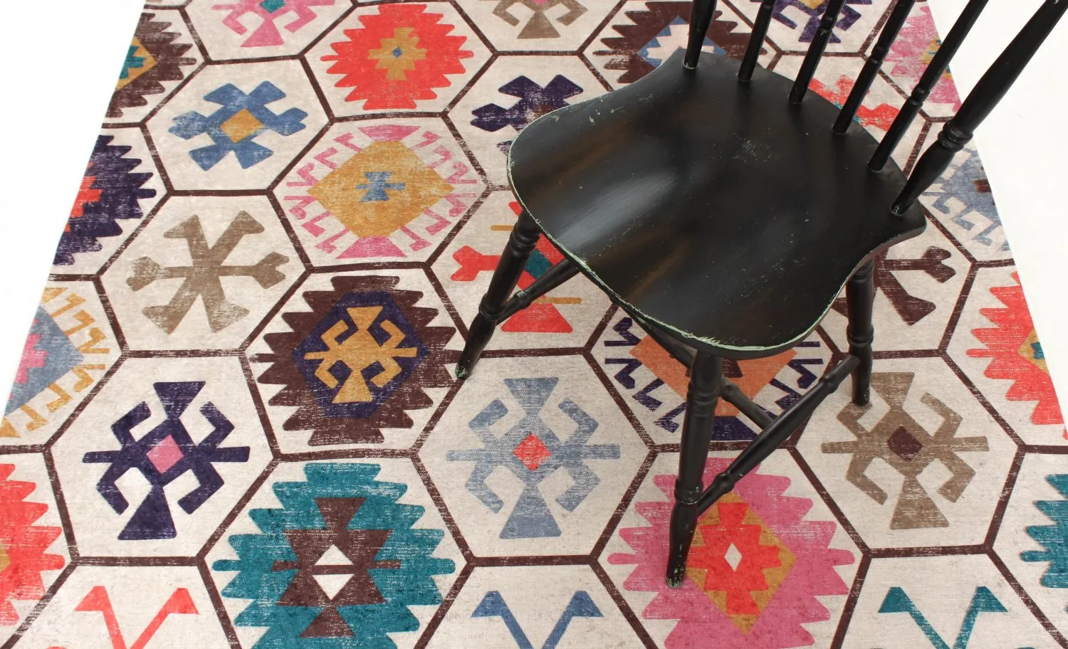 Wilton-Teppich - Kulu (multi)