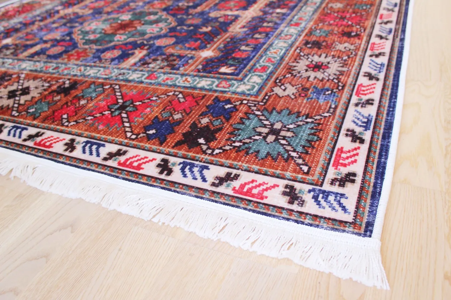 Wilton-Teppich - Patnos (blau/multi)