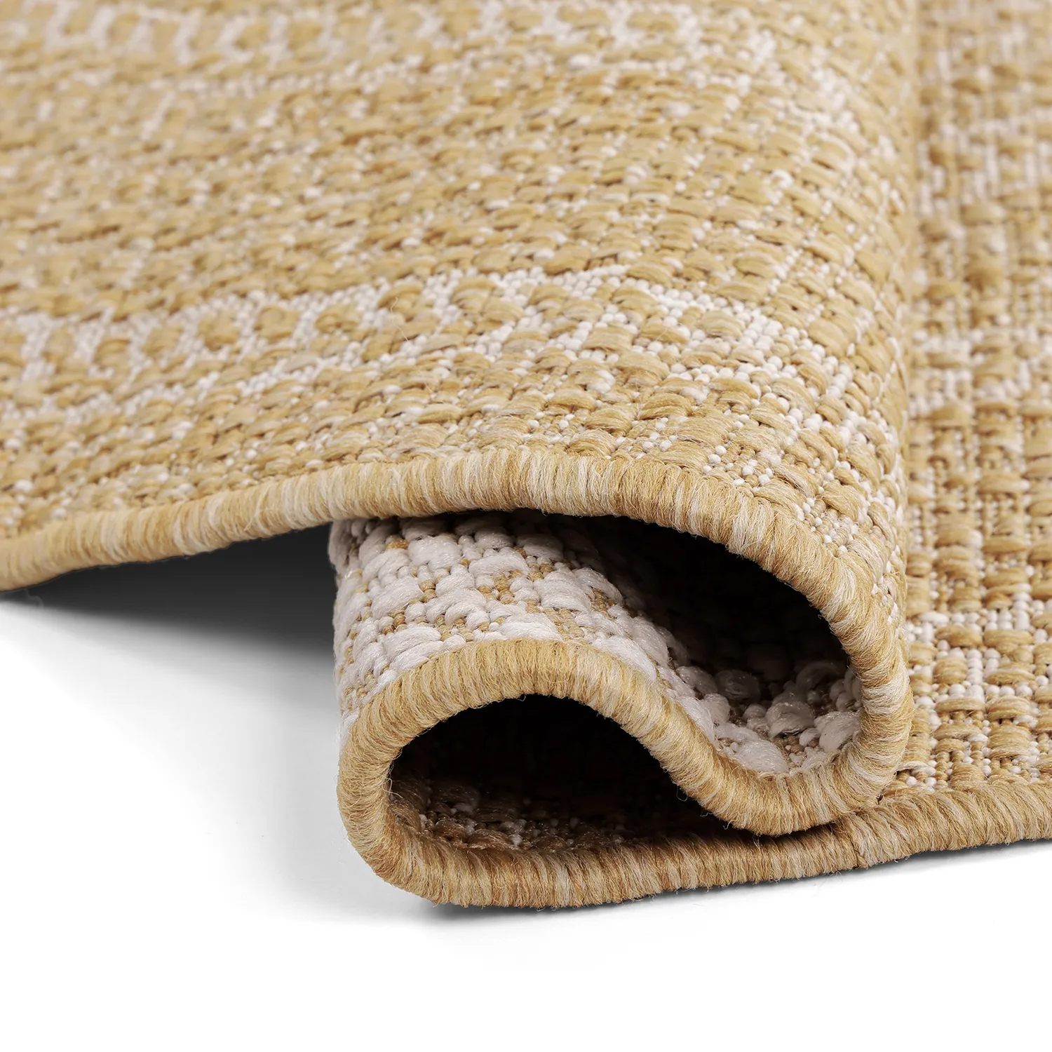 Rund Teppich - Indoor/Outdoor Angus (natur)
