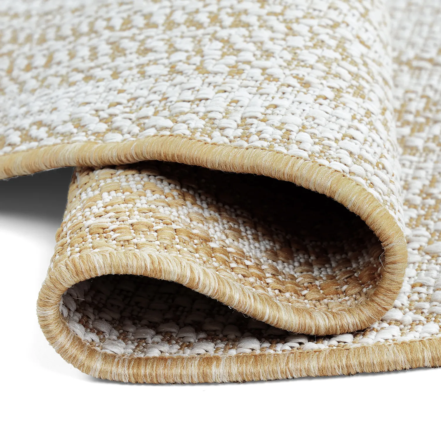Rund Teppich - Indoor/Outdoor Angus (natur)