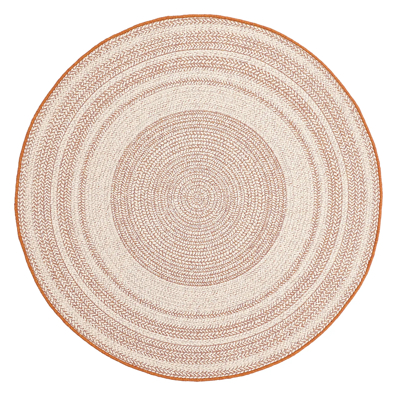 Rund Teppich - Indoor/Outdoor Angus (rot)