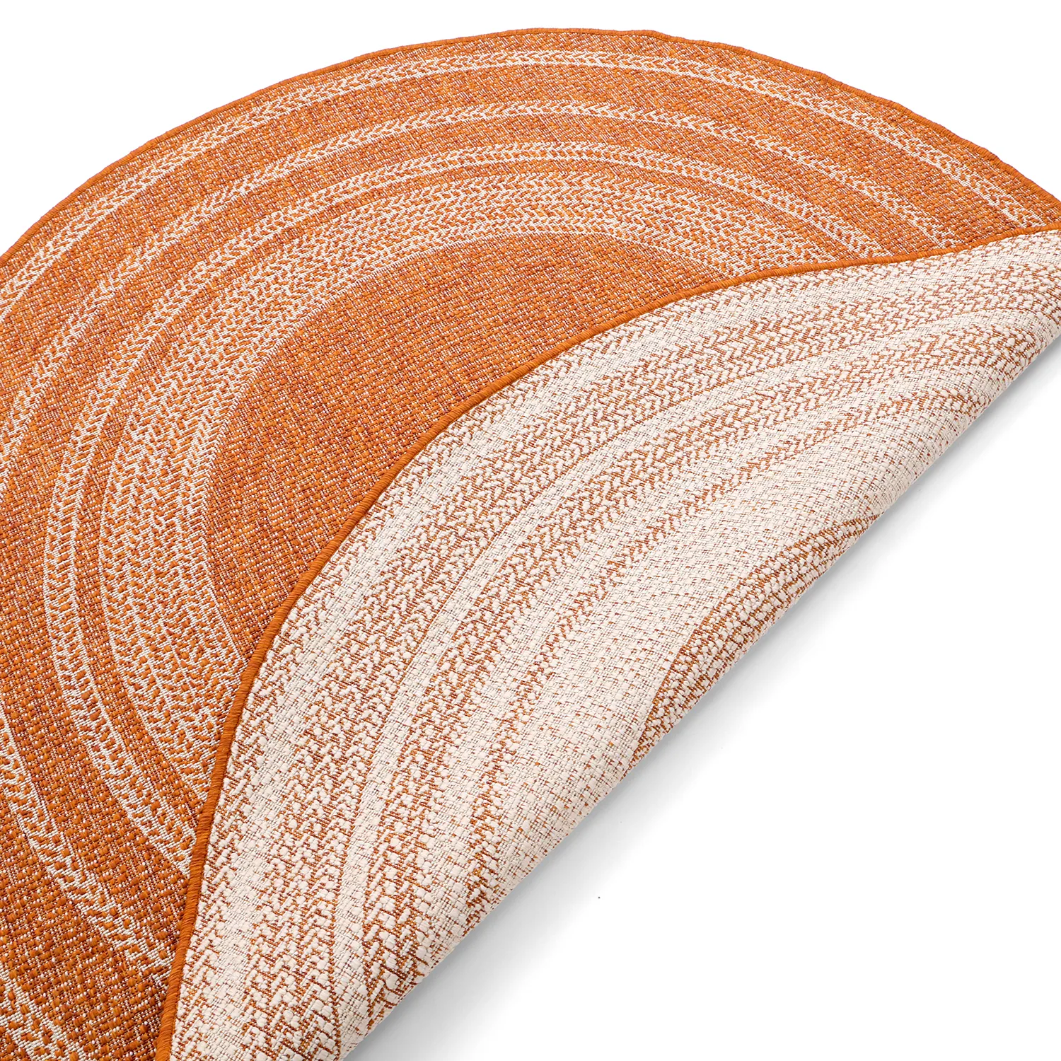 Rund Teppich - Indoor/Outdoor Angus (rot)
