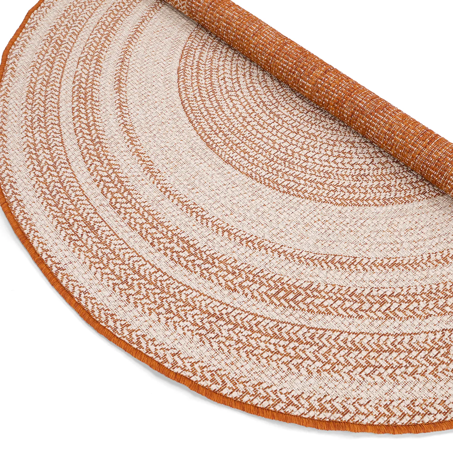 Rund Teppich - Indoor/Outdoor Angus (rot)