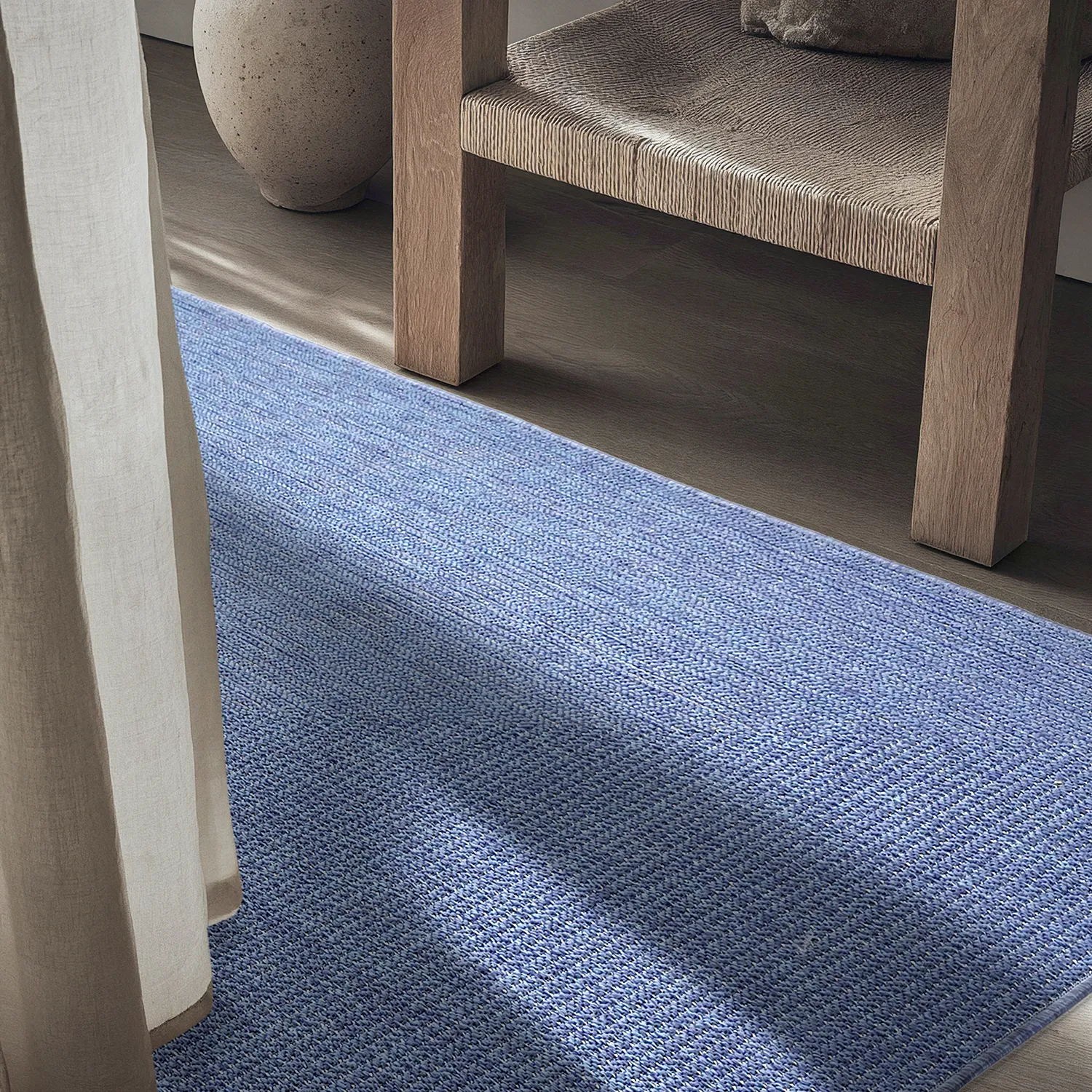 Teppich für innen und außen - utomhusmatta - Arlo (blau)