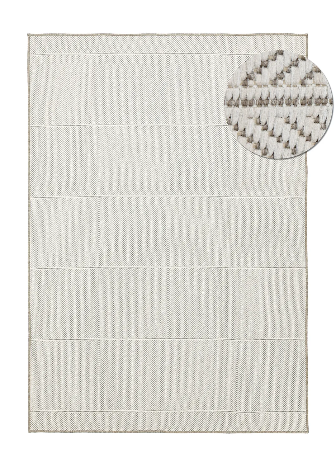 Teppich für innen und außen - utomhusmatta - Ava (beige)
