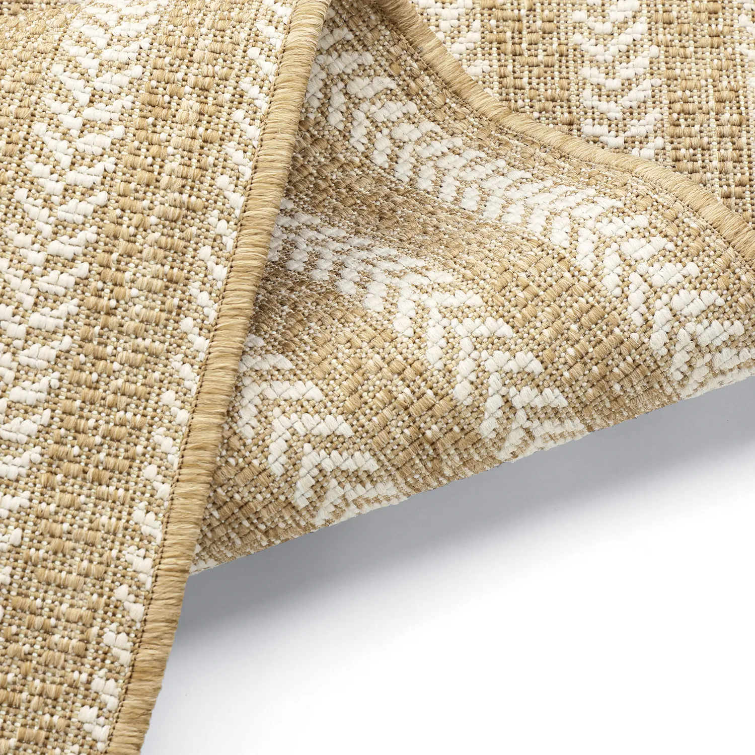 Ovaler Teppich - Indoor/outdoor Leander (natur)