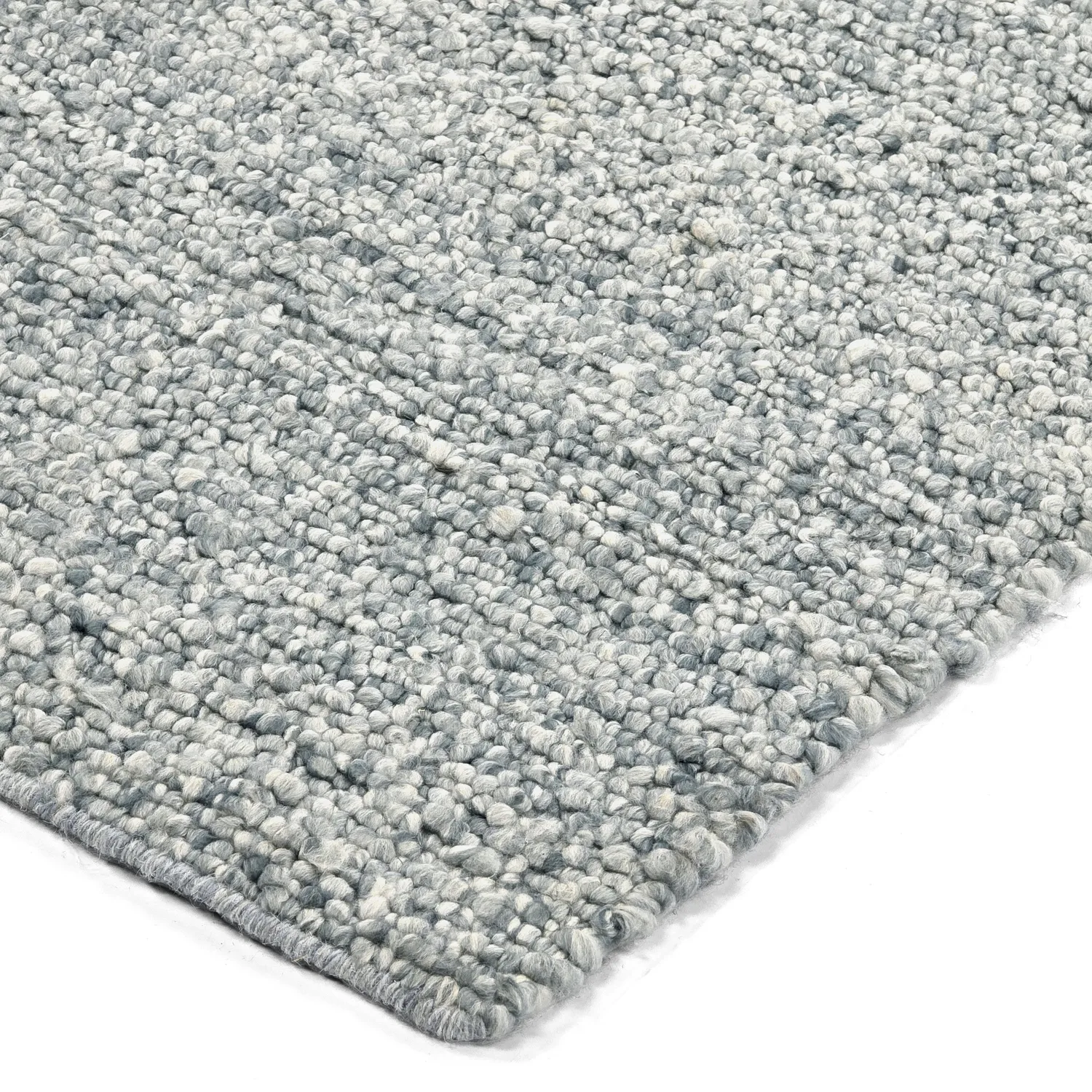 Teppich für innen und außen - Milford Wool Look (hellblau)