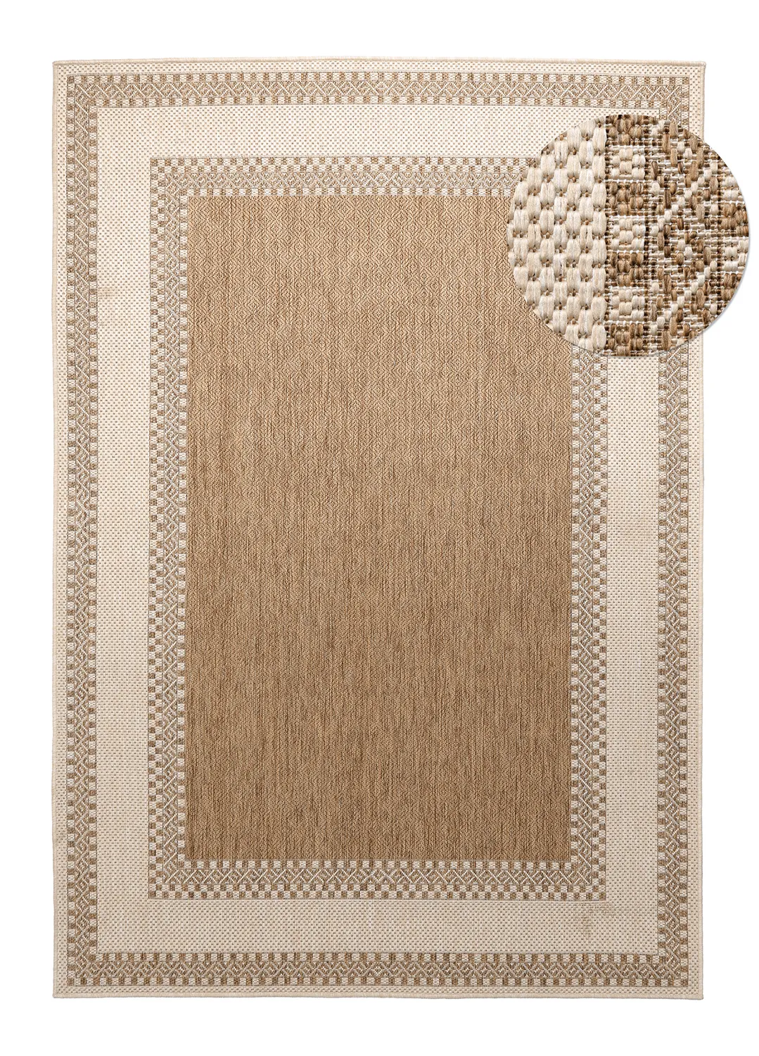 Teppich für innen und außen - Sousse (braun)