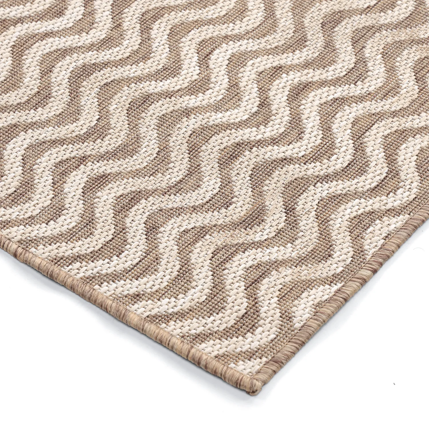 Teppich für innen und außen - Tracino (braun)
