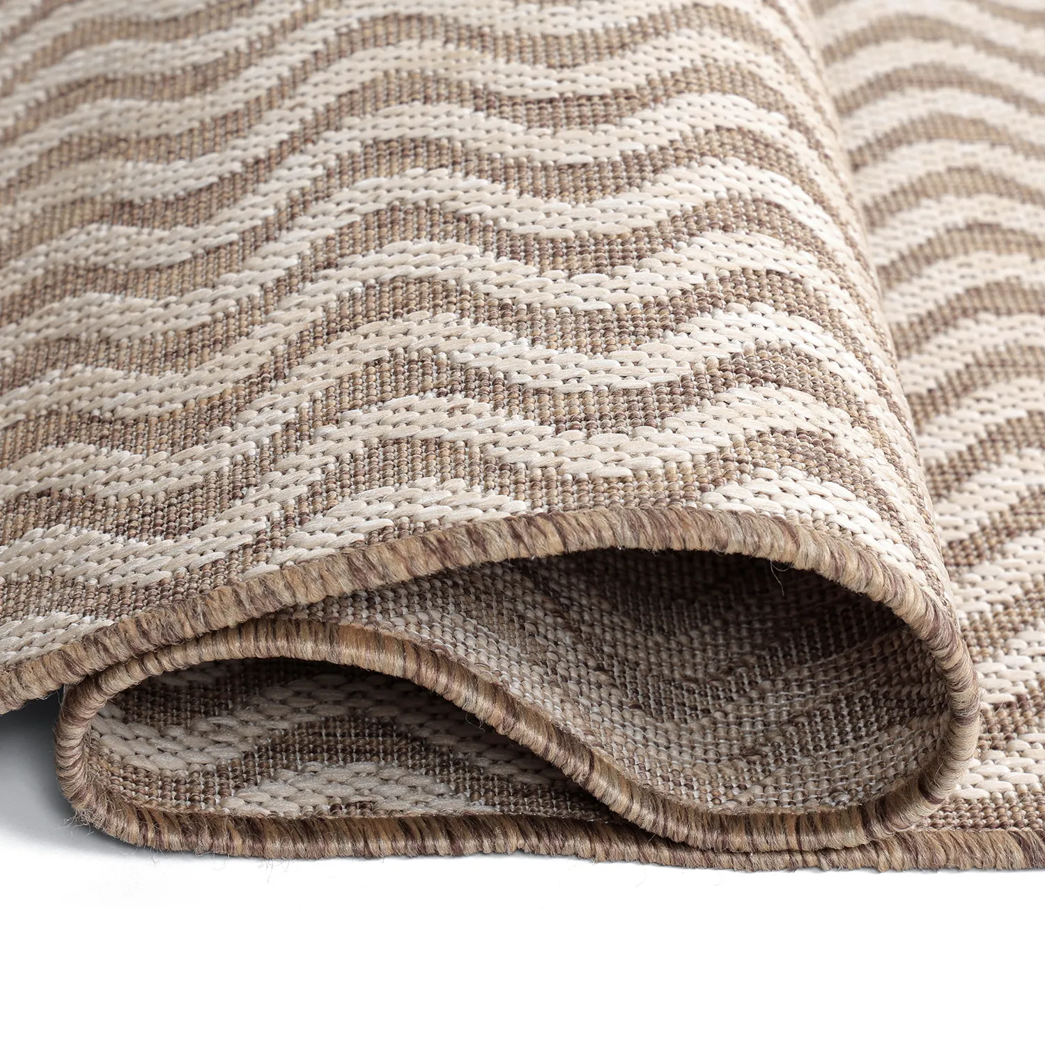 Teppich für innen und außen - Tracino (braun)