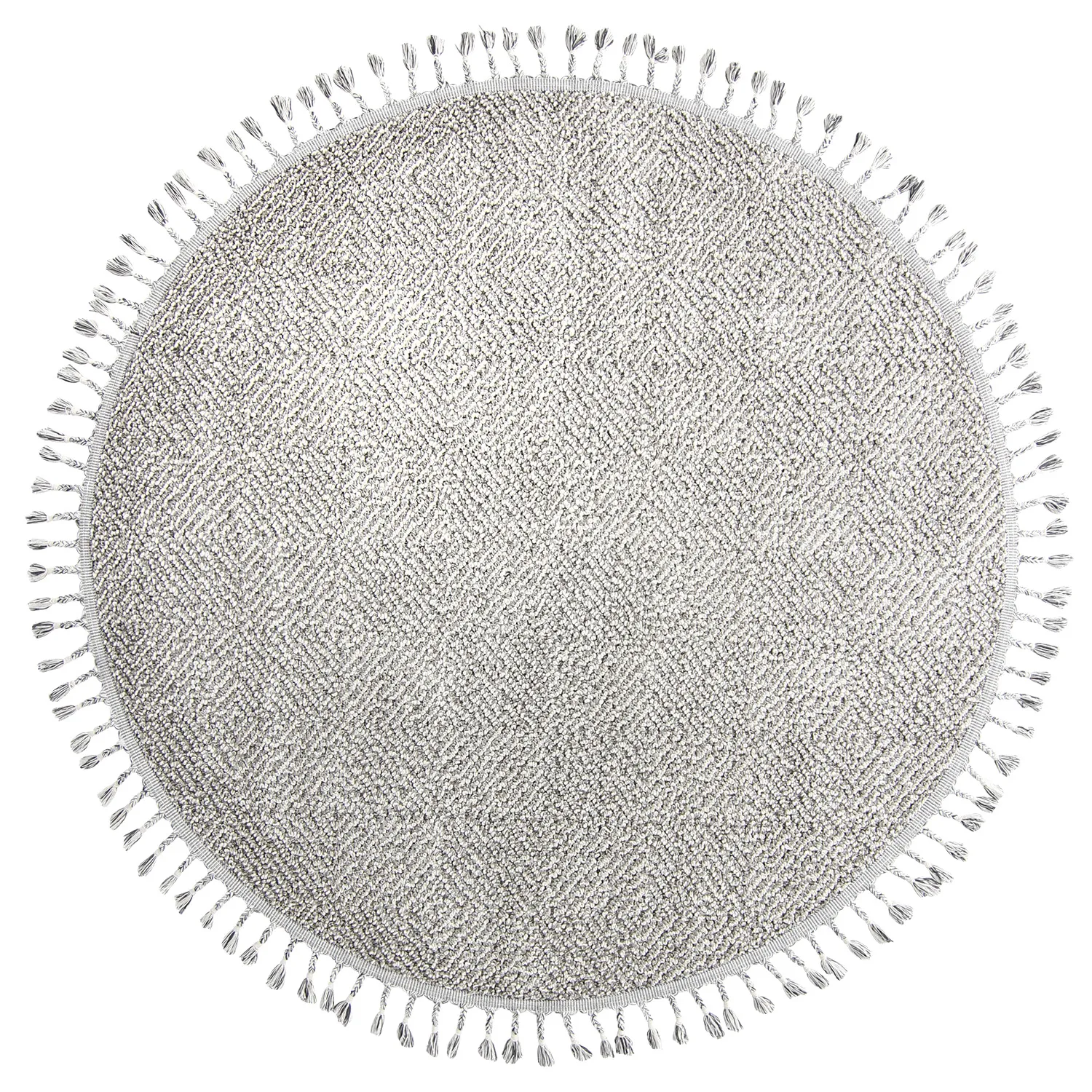 Runde Teppiche - Indoor/Outdoor Dakota (grau)